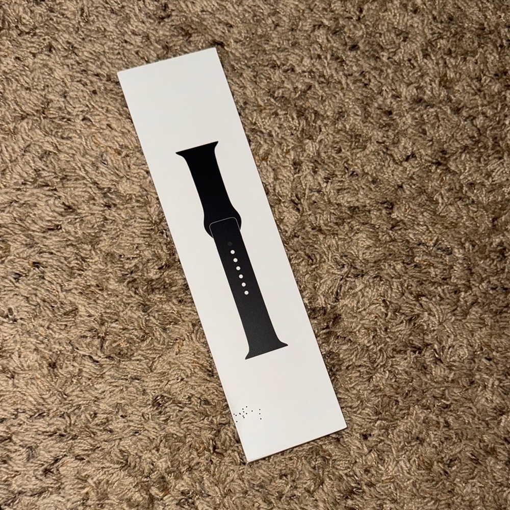 Apple Smartwatch Band - Black 44mm compatible NEW!